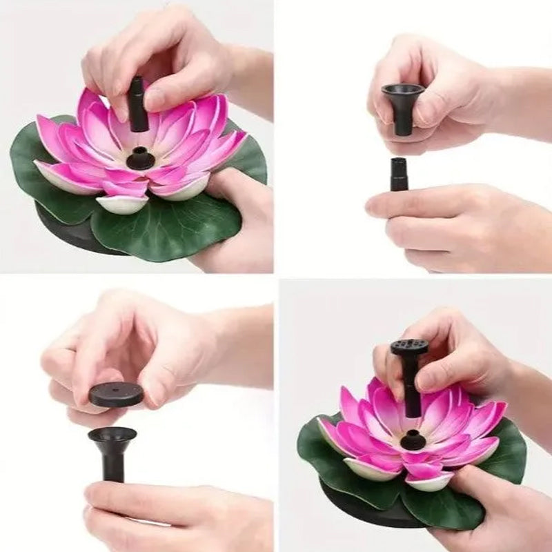 Skanto | Lotus Formet Solfontene Ponds Dekorativ