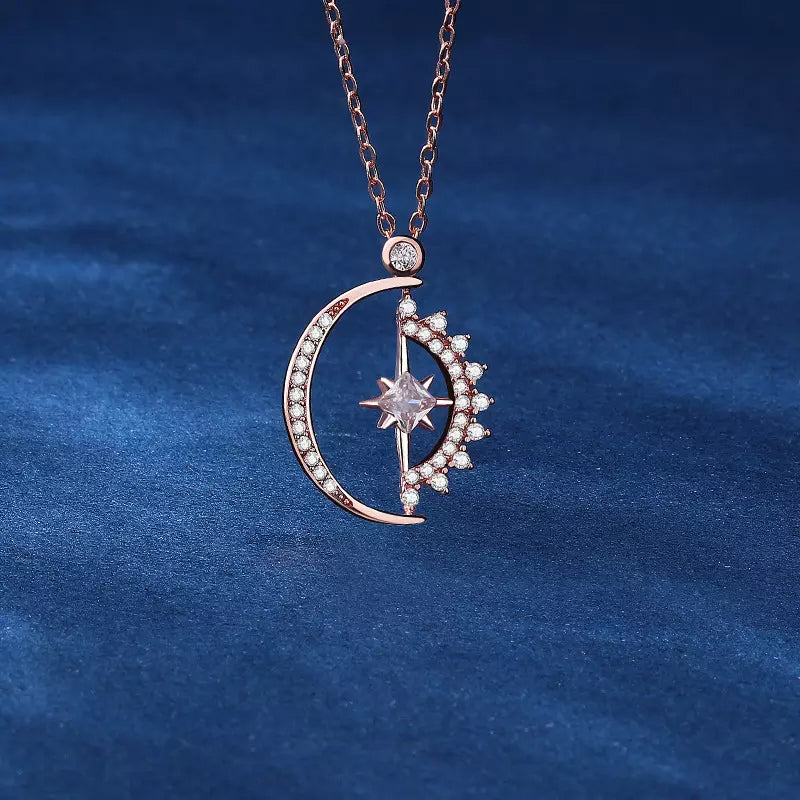 Skanto | Måne Og Stjerne Necklace