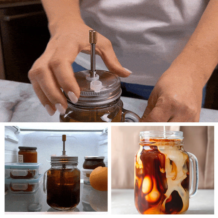Skanto | Manuell kaffefilter laget av rustfritt stål