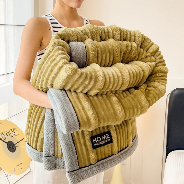 Skanto | Varm Plush Vinterteppe for Seng & Sofa