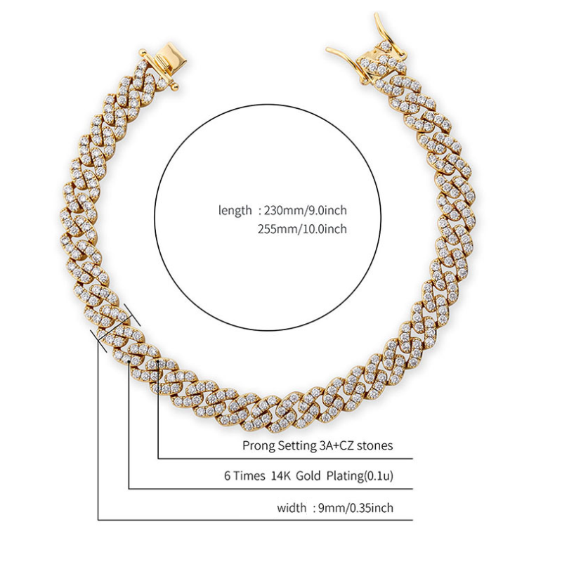 Skanto | Fashion Chunky Metal Chain Ankelkaramell