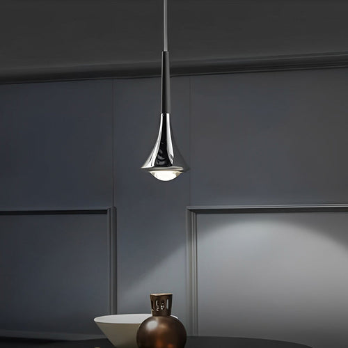 Moderne LED-Pendellampe i dråpeform – Adjustae metallkronelys for stue, soverom og spisestue