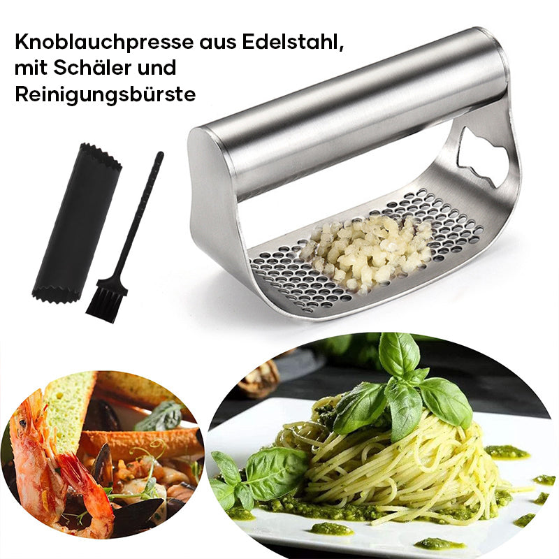 Ny hvitløkspresse laget av rustfritt stål | Skanto