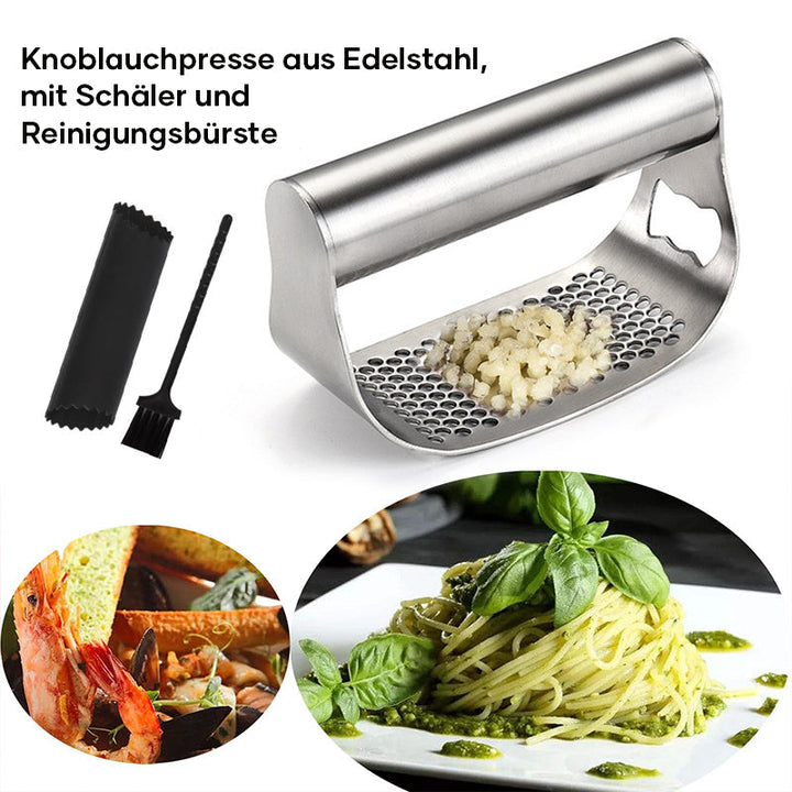 Ny hvitløkspresse laget av rustfritt stål | Skanto