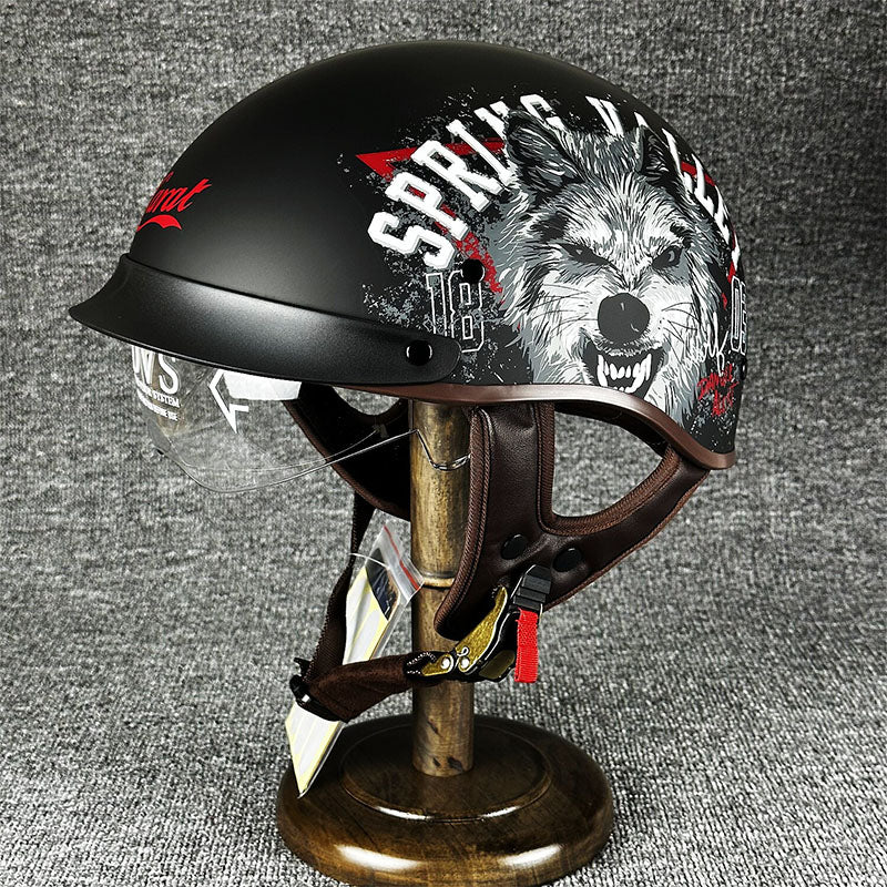 Skanto | City Hjelm for Chopper med Minimalistisk Design