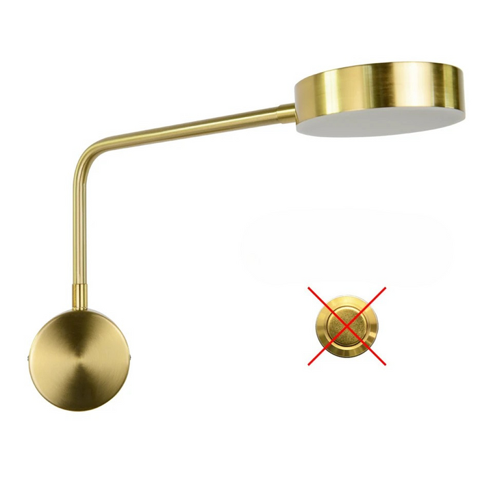 NordicGlow - Justerbar LED Vegglampe for Moderne Interiør Skanto