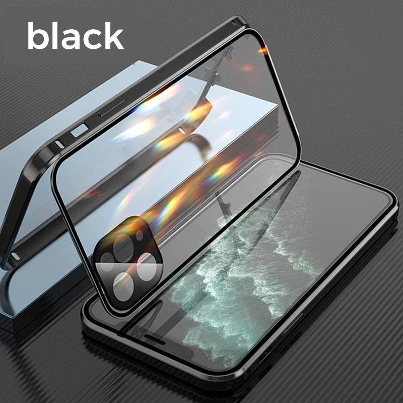 Skanto | Anti-Snooping Herdet Glasset Etui for iphone