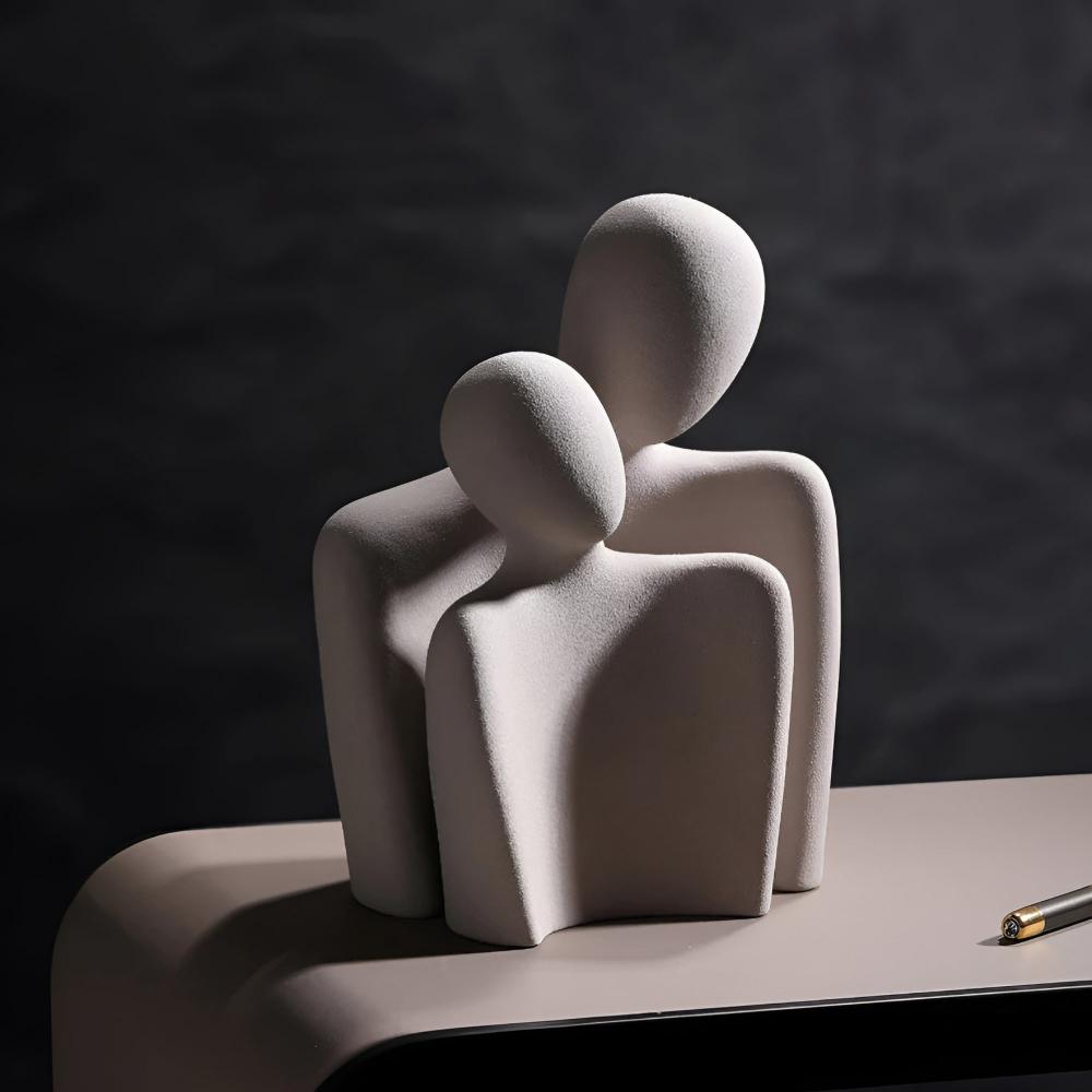 Couple Ceramic Love Figurine | Skanto