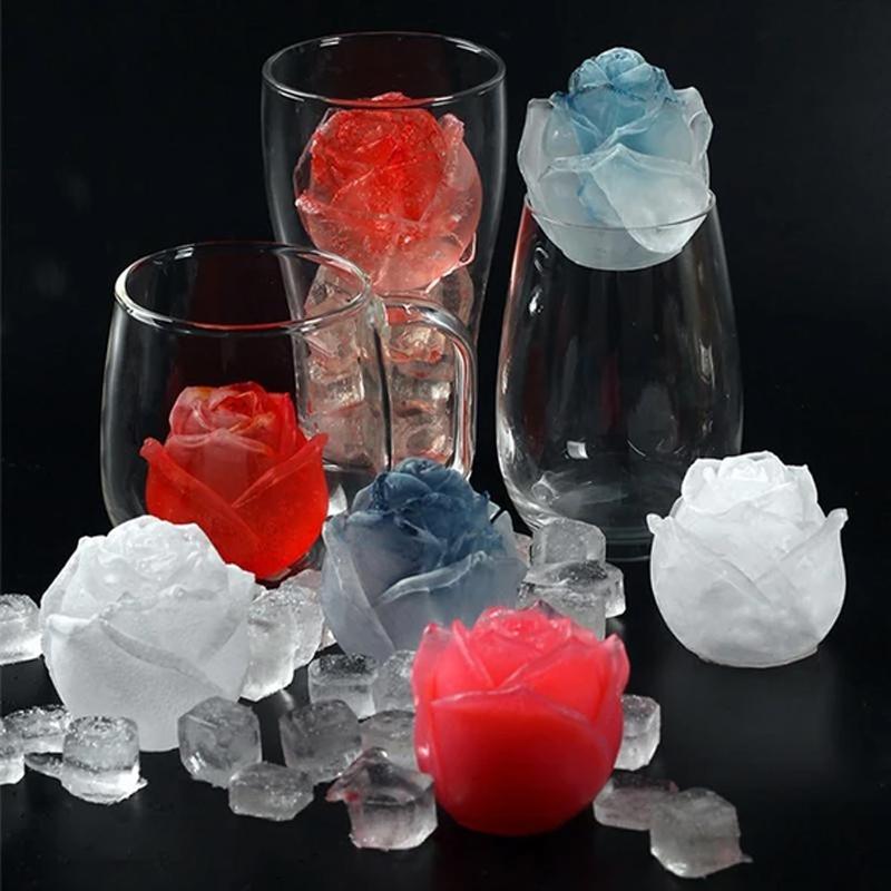 Skanto | 3D Silikon Rose Form Isbit Mold
