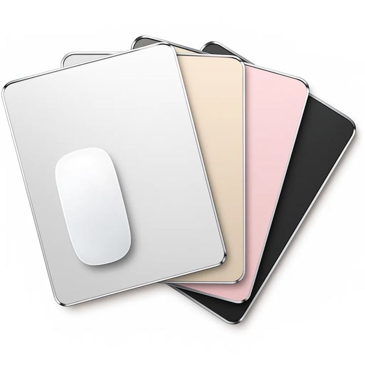 Precision Glide – Rigid Aluminium – Non-Slip Stability – Durable Easy-Clean Surface – Work & Gaming Use Skanto