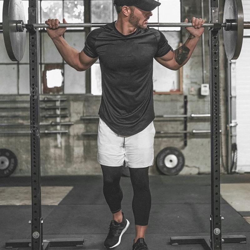Skanto | Herre trening shorts med leggings