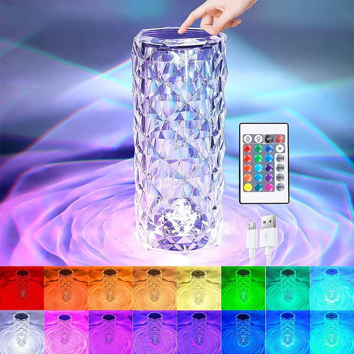 Skanto | Krystall LED Lamp - LumiCrystal
