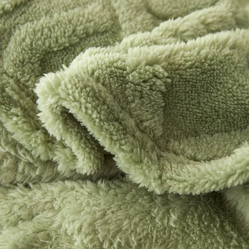Luksus Lambswool TEppe for Soverom Skanto