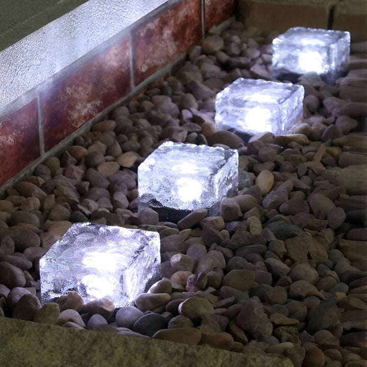 Skanto | Hage solenergi glass murstein sti lys