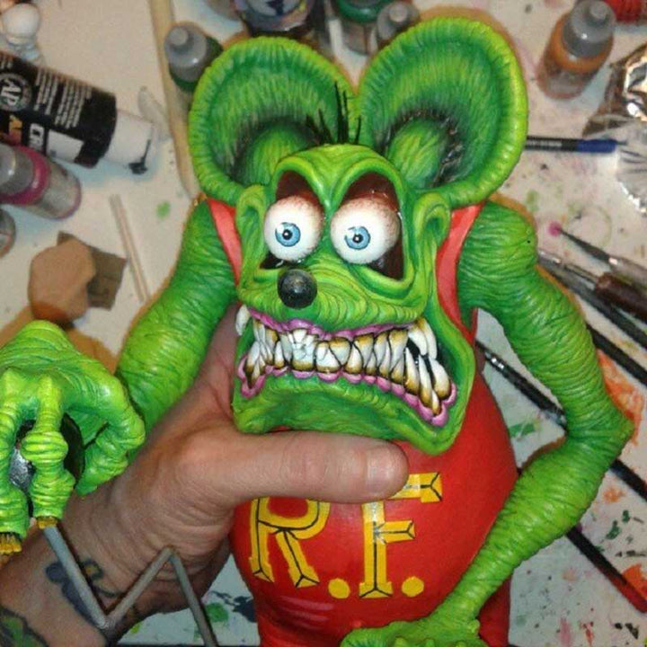 Sinne Stor Mun Monster Statuer | Skanto
