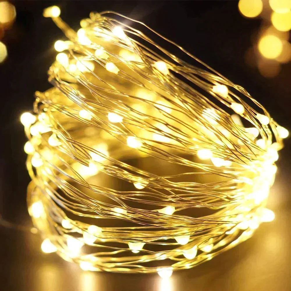 LED Vinflaske Lys Kork Natt Lys DIY Dekor Løft - Stykke | Skanto