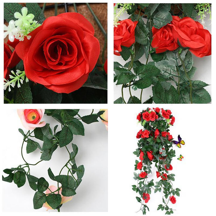 Veggd dekorasjon Hengende Blomster Vinstokk | Skanto