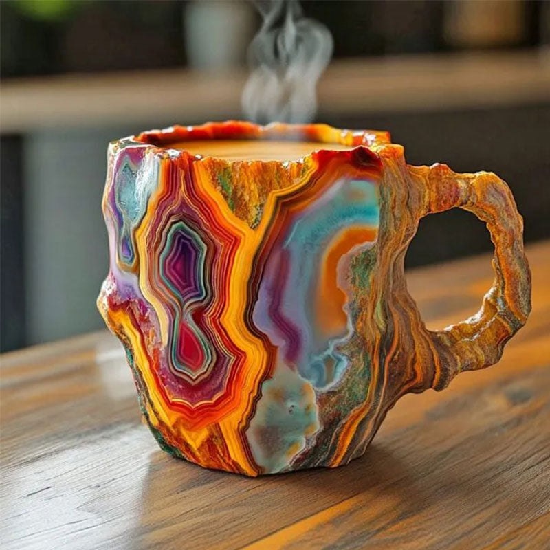 Skanto | Imiterte mineral krystall kaffekopp