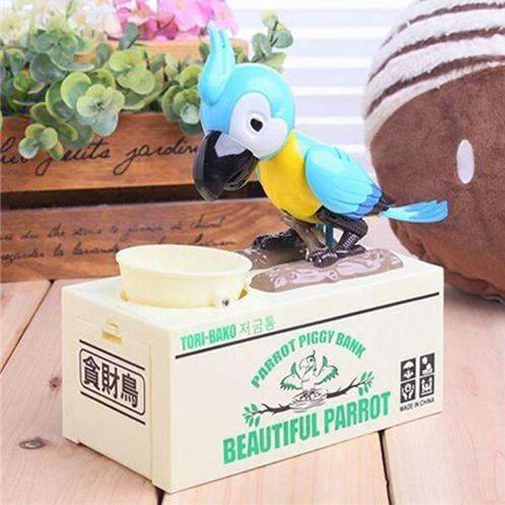 Norvo | Brid Bank - Legg myntene dine i tallerkenen, så vil den gå og spise dem!