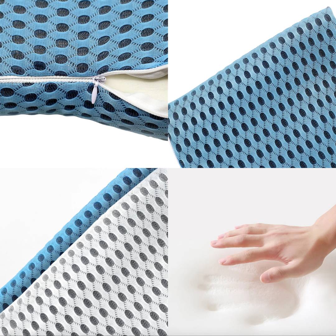 ComfortWave Lændestøttepute | for lindring av ryggsmerter - Ergonomisk design for kontor - Brukes til kjøring og hjemme Skanto