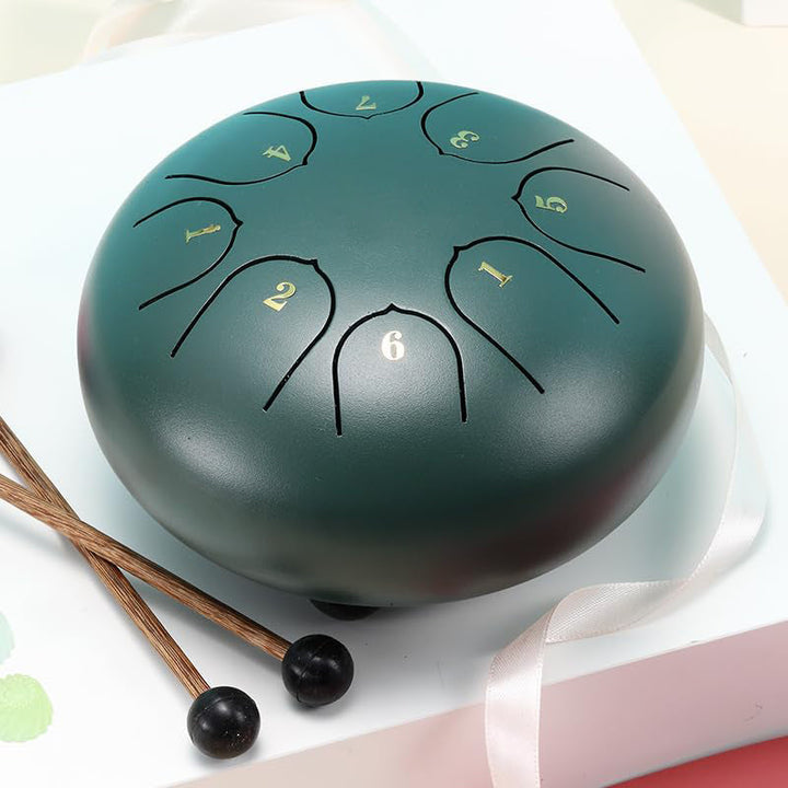 Regn tromme som hageinstrument