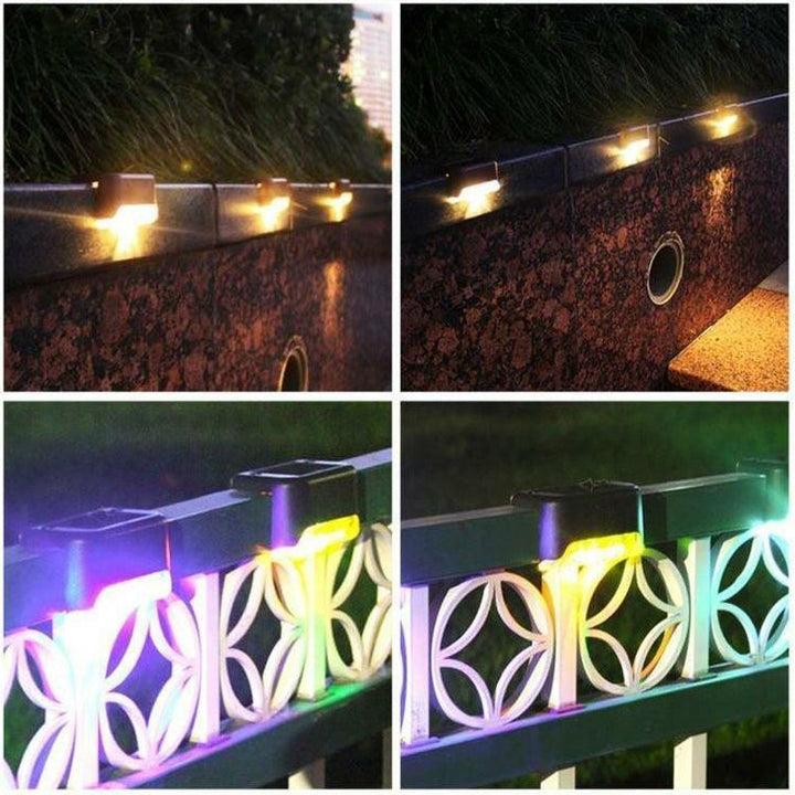 Skanto | Solar utendørs trappebelysning (4PCS)