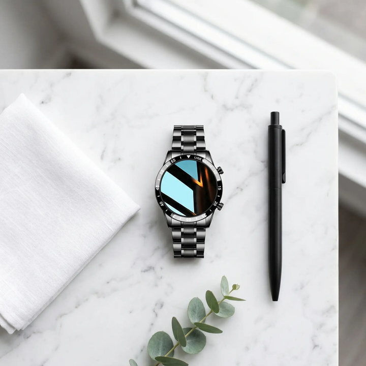 Luxus 4G Smartwatch – Stylische Uhr mit Anrufen, GPS und Gesundheitsfunktionen