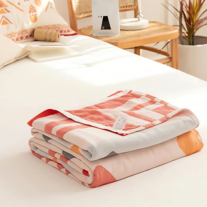 Skanto | Chevron Design Fire-lags Bomullspledd