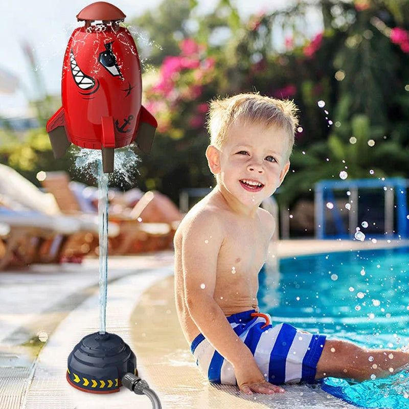 Sommerleketøy Rakett Sprinkler for Utebruk | Skanto
