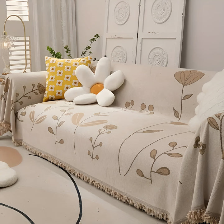 Skanto | Modern Bloom Vendbar Sofatrekk