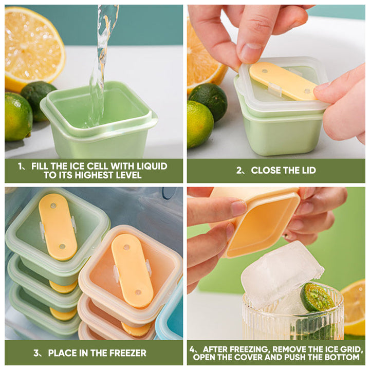 Single Ice Tray Mold 3 PCS | Skanto