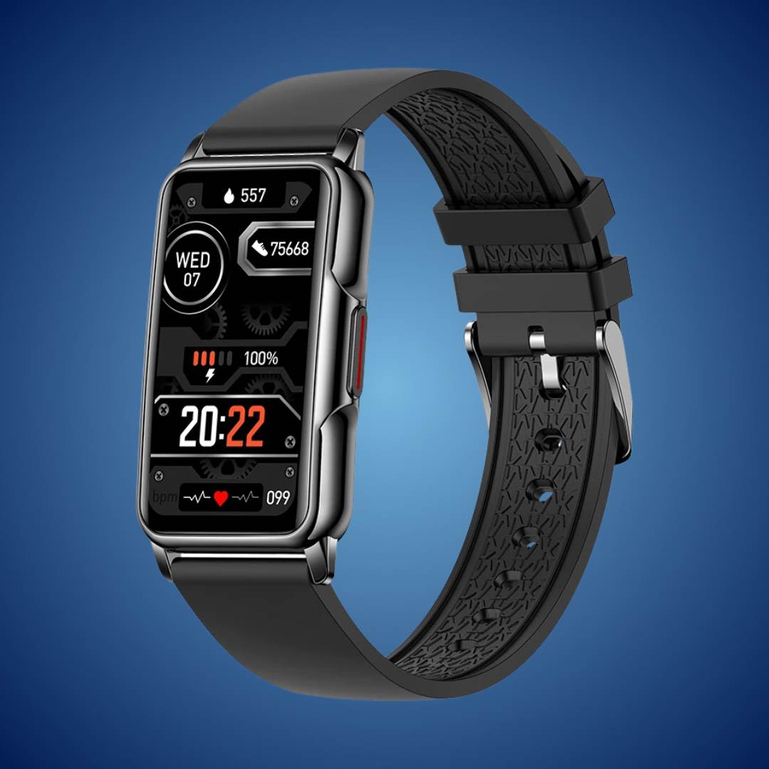 Elegant Smartwatch for everyday use | Helseovervåking - Holdbart design - Sømløs hele dagen tilkobling Skanto