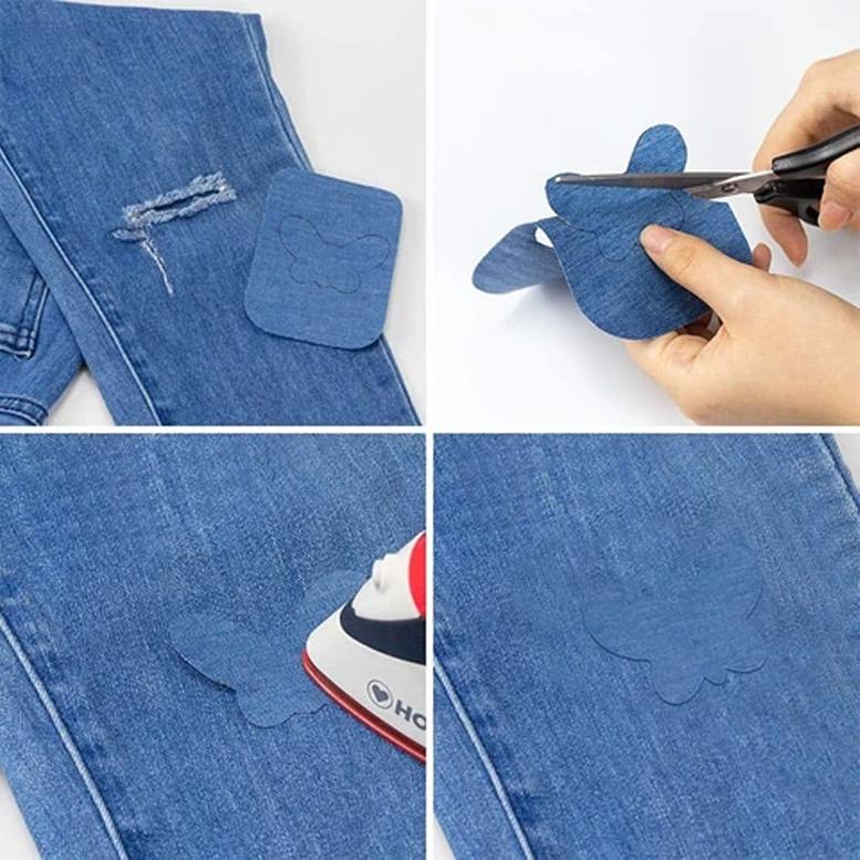 Skanto | Lim Jeans Gjenfødelse Patches