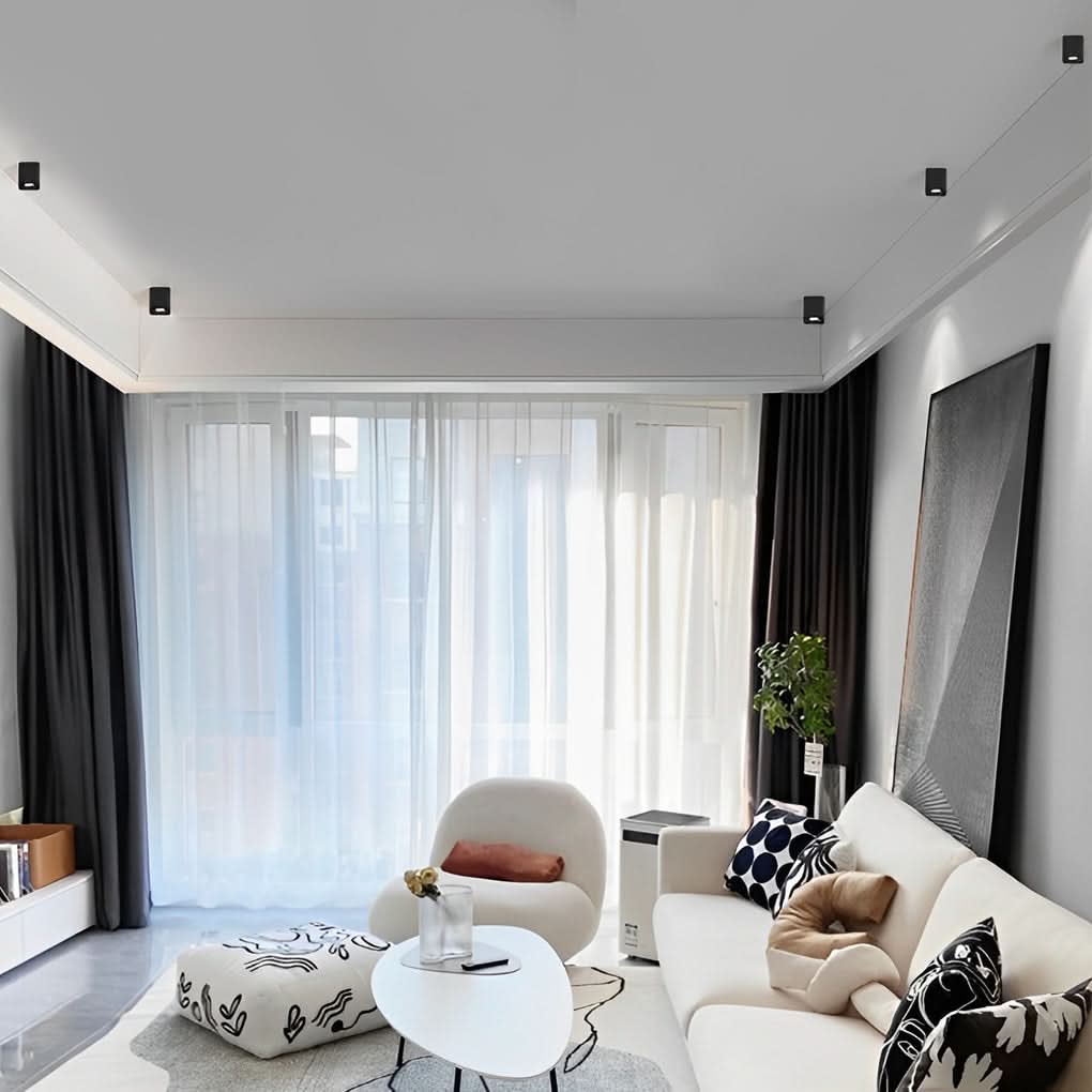 Skanto | Firkantet Justerbar Taklampe med Dimbar LED Lys