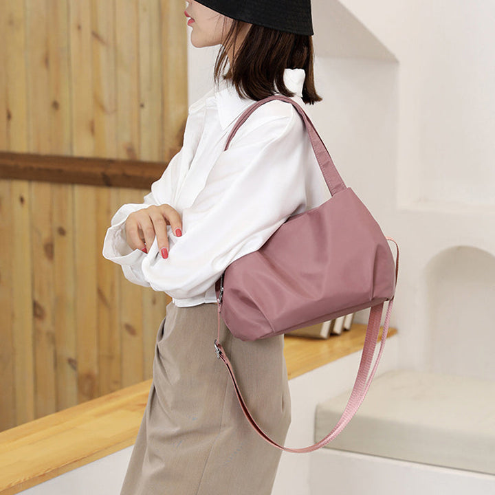 Skanto | Lettvekts Uformell Mote Nylon Diagonal Bag