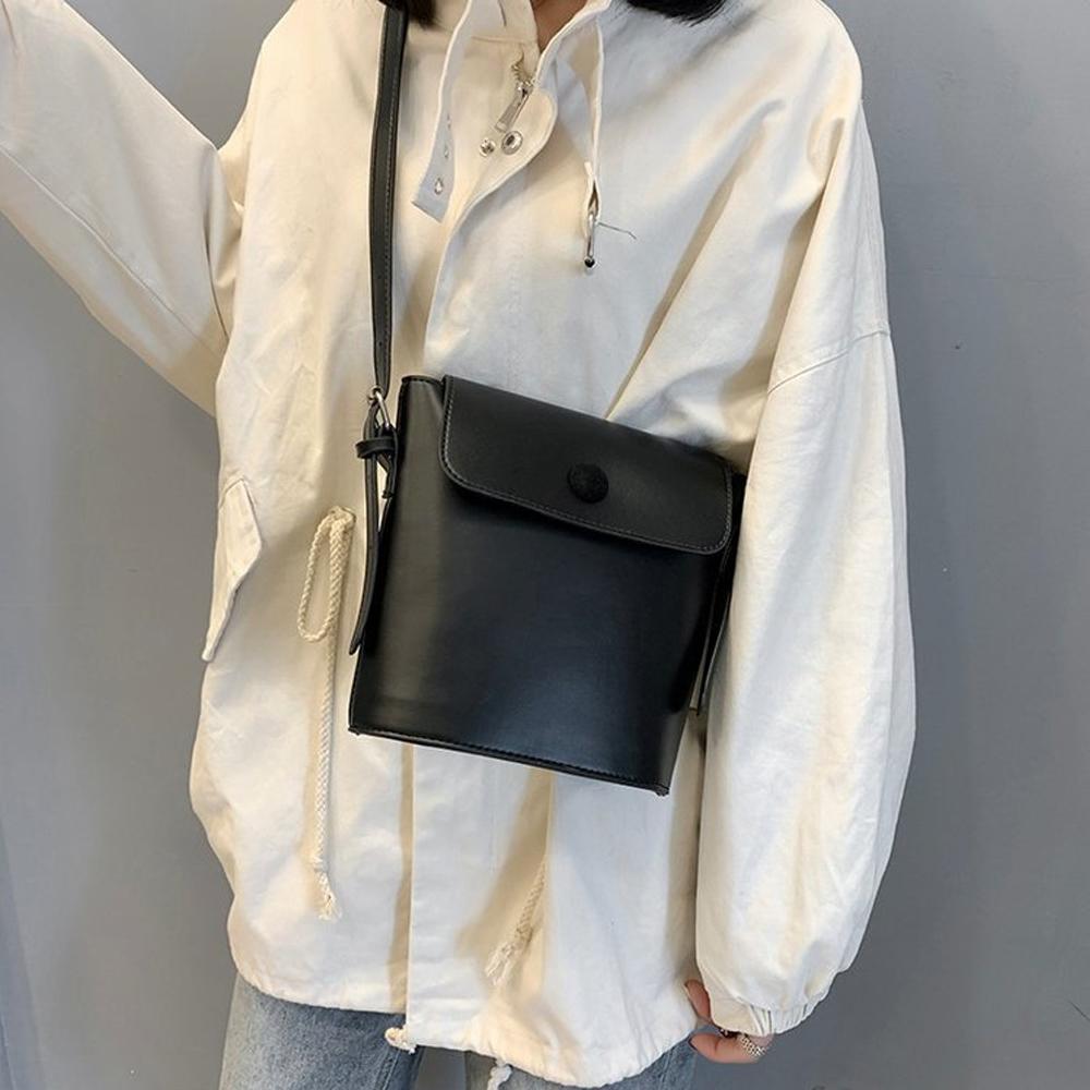 Drawstring bag laget av PU | Skanto