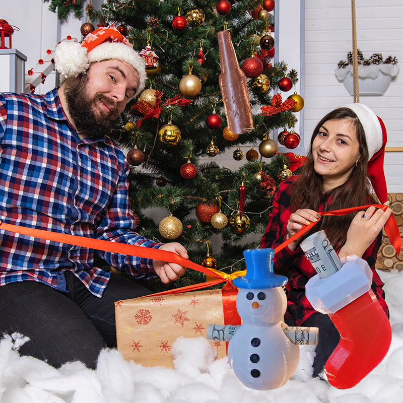 Skanto | Morsomt Juletrepynt for Pengegave – Unikt Ornament for Kontanter