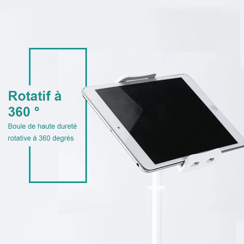 Universell avtakbar holder for telefon og nettbrett med lang stang | Skanto