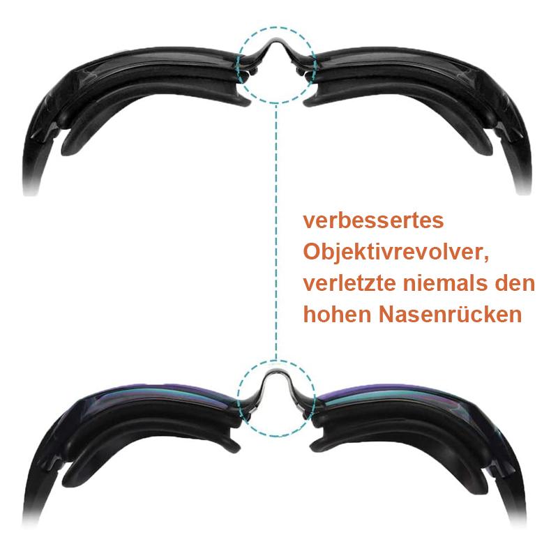 Norvo | Ingen lekkasje anti-dugg UV beskyttelse triatlon svømmebriller