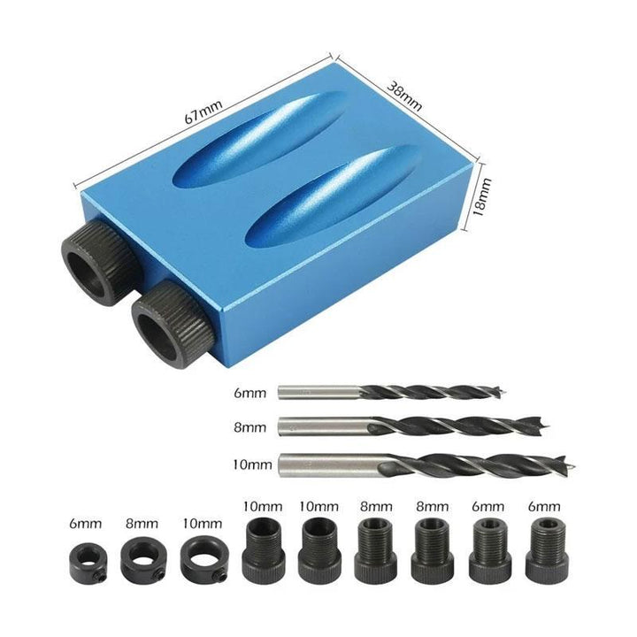 Punch Point Locator ved 15 grader | Skanto