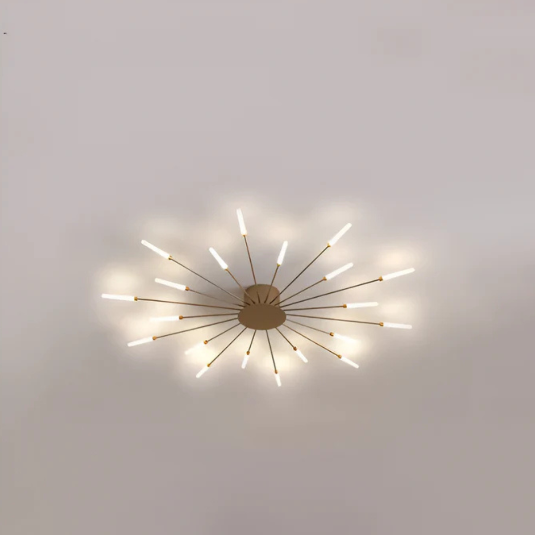 Skanto | Luksus LED Taklampe | Stilfull Takarmatur for Stue