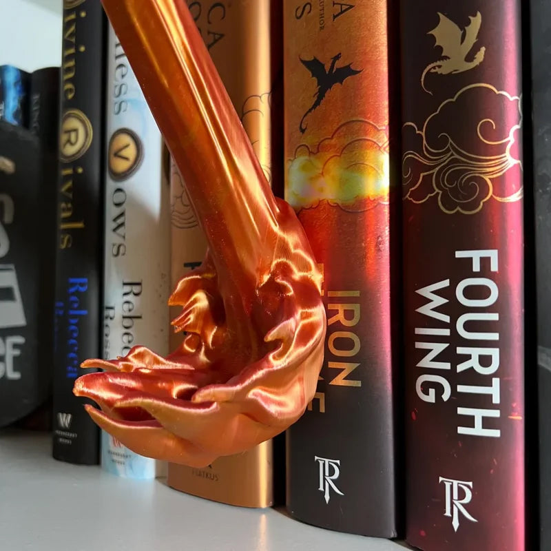 Dragon Flame Book Niche | Skanto