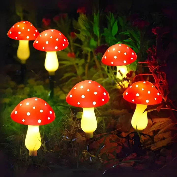 Skanto | MoonlitMushrooms Solcellehage lys