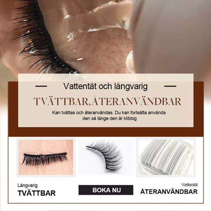Skanto | Gjenbrukbare Selvheftende Vipper
