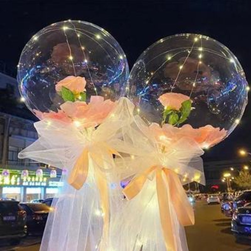 Skanto | LED Belyst Ballongbukett
