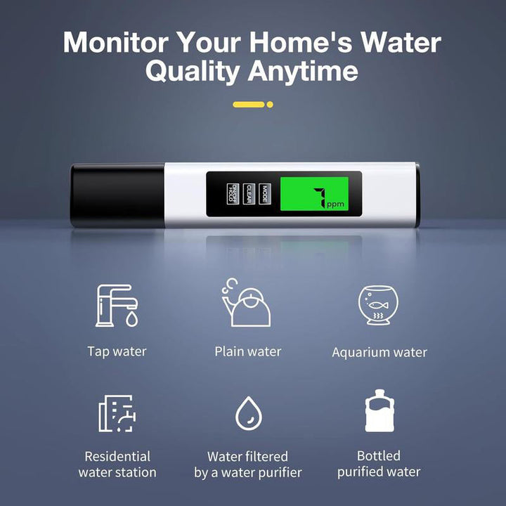 Skanto | Ny 4 i 1 Tds Meter Digital Vann Tester