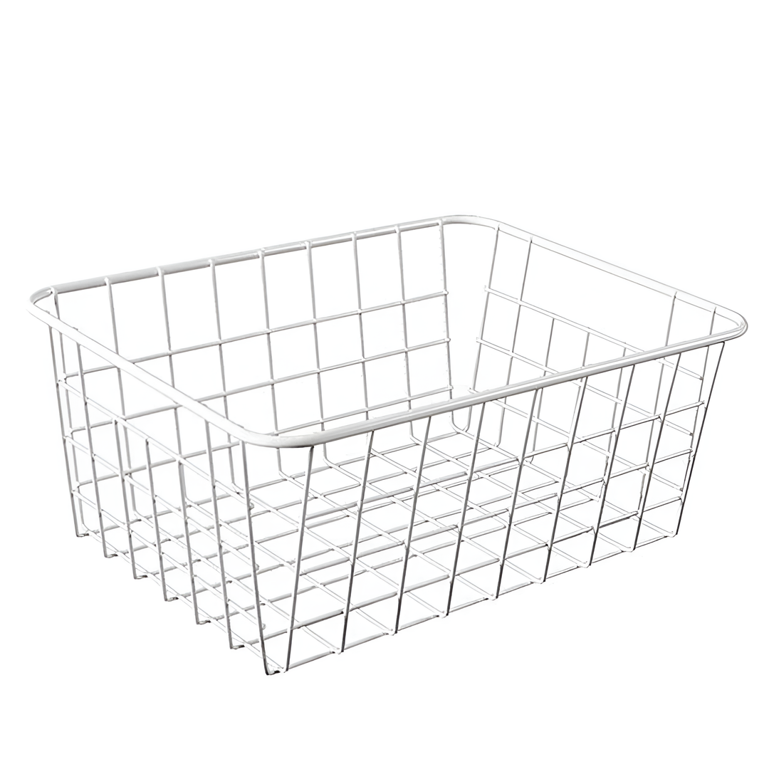 Skanto | Moderne Wire Storage Basket med Håndtak – NeatBasket