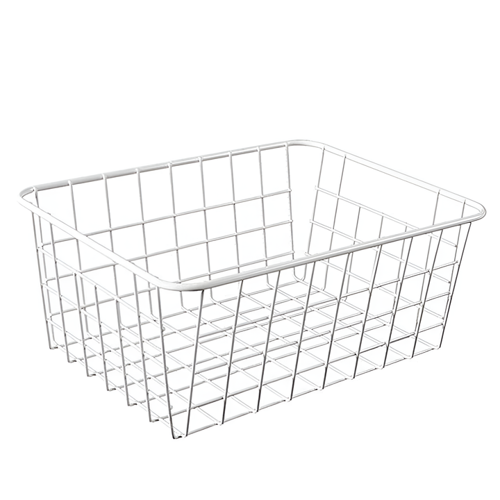 Skanto | Moderne Wire Storage Basket med Håndtak – NeatBasket