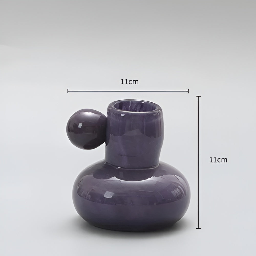 Skanto | Celestial Nordisk Glass Lysestake