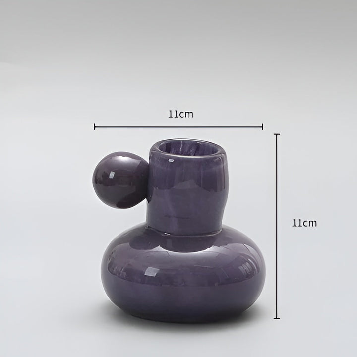 Skanto | Celestial Nordisk Glass Lysestake
